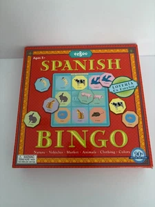 "Spanish Bingo" Game ~ Helpful for Spanish language Learning - Picture 1 of 3