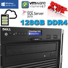 Serveur tour Dell PowerEdge T430 Xeon E5-2680v4 128 Go 192 Go DDR4 3,84 To SSD RAPIDE