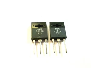 2SD1110 Original New NEC  Silicon NPN Power Transistor LOT OF 2 - Picture 1 of 1