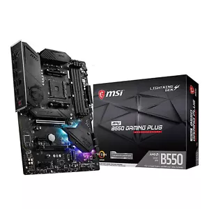 MSI MPG B550 GAMING PLUS (AM4) (D) Mainboard - Bild 1 von 3