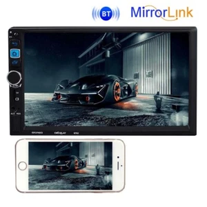 2 Din 7" GPS Car Radio Stereo WiFi FM Mirror Link 1G+16G Touch Screen Multimedia - Picture 1 of 11
