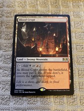 1x MTG Blood Crypt LP Return to Ravnica Rare