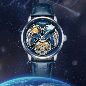 Watch Mechanical Watch Waterproof Belt Fashion Men's And Women's Watch Gift - Bild 1 von 15