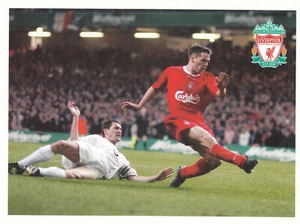 (139590) Michael Owen / Roy Keane Liverpool Football Club GB Postcard 2004 - Picture 1 of 2