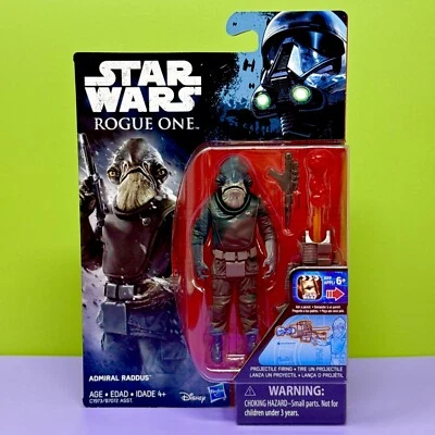 Figura Star Wars Rogue One Admiral Raddus 3.75" Nuevo 2016 Hasbro Foto 1 de 4