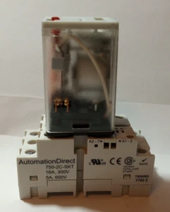 AUTOMATION-DIRECT 750-2C-SKT RELAY PANEL - Picture 1 of 5