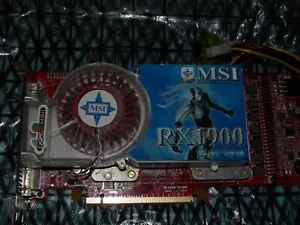 MSI Radeon RX 1900 Series Video Card in MINT condition! Rarely used!!! - Picture 1 of 3