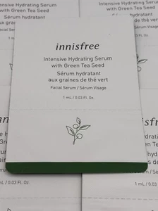 LOT OF 31 INNISFREE INTENSIVE HYDRATING SERUM WITH GREEN TEA SEED 1ML*31=31ML - Picture 1 of 2