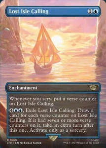 x1 Lost Isle Calling - Borderless R MTG The Lord of the Rings: Tales of Middle-E - Picture 1 of 1