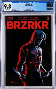 BRZRKR #2 CGC 9.8 (Apr 2021, Boom) Keanu Reeves story, Albuquerque Variant Cover - Picture 1 of 2