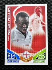 Shaun Wright-Phillips England Match Attax 2010 World Cup Base Card