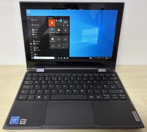Portátil táctil Lenovo Ideapad 300e 2da generación Intel N4120 4 GB Ram 64 GB eMMC SSD W10 - Imagen 1 de 21