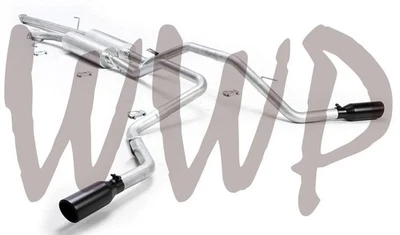 Silenciador de escape doble CatBack OPENBOX 09-20 Toyota Tundra 5,7 L doble máximo/doble Foto 1 de 3