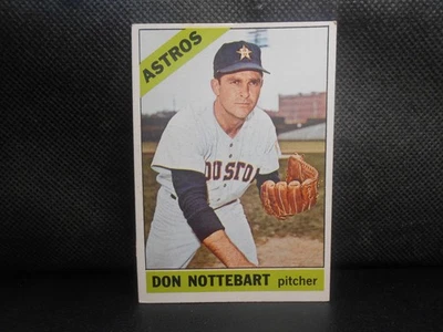 1966 Topps Set Break #21 Don Nottebart EX-EXMT swtwtrfan - Image 1 of 2
