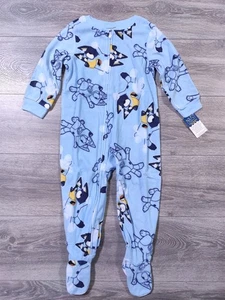 Pijama Azul Niños 3T Niño Pequeño Niños Niñas Manta Dormir Cremallera Completa Pijamas Regalo - Imagen 1 de 7