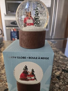 Tim Hortons Christmas 2025 Bear Snow Globe  Collectable Limited Edition NIB - Picture 1 of 3