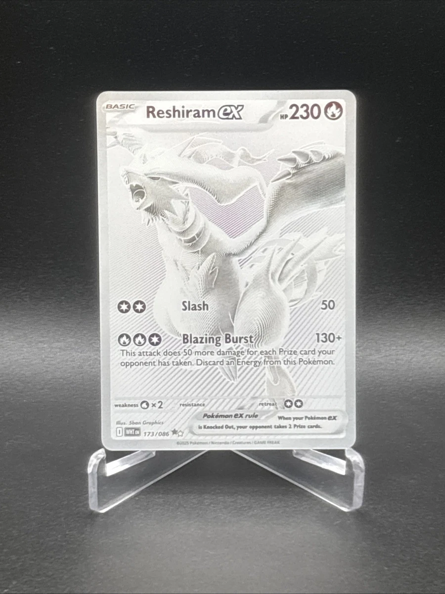 Reshiram ex : Black White Rare Card 新品 Reshiram Ex for sale | eBay