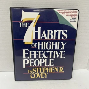 7 Habits of Highly Effective People - Stephan Covey (6 Cassette Tape, Audiobook) - Bild 1 von 3