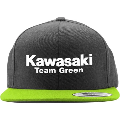 Factory Effex Kawasaki Team Green Trucker Hat - Black/Green 22-86104 - Image 1 of 4