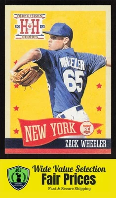 2013 Panini Hometown Heroes SP #268 Zack Wheeler (RC) - New York Mets - Image 1 of 2