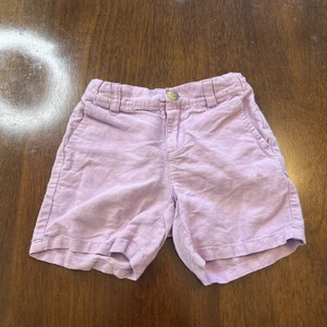 Pantalones cortos chinos para niños pequeños Janie and Jack talla 3 rosa claro cintura ajustable - Imagen 1 de 7