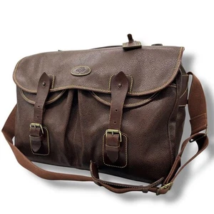 Mulberry Heritage Saddle Bag 2way PVC Messenger Bag Leather Gently Used Auth JPN - Picture 1 of 12