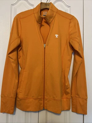 Jaqueta Cutter Buck Pequena Laranja Zíper Completo Lady Vols Volunteers Tennessee - Imagem 1 de 4