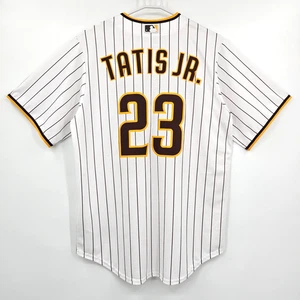 Nike San Diego Padres Fernando Tatis Jr. White Home Replica Player Jersey Mens M - Picture 1 of 9