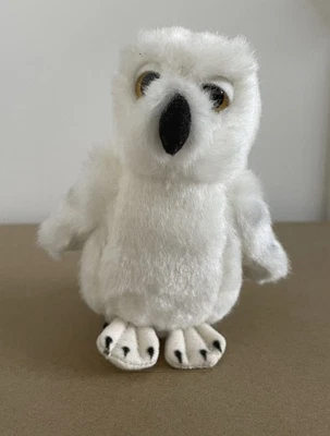 Hedwig Snowy Owl Plush - Harry Potter Shop Platform 9 3/4 -  Ark Toys 5" - Image 1 of 4