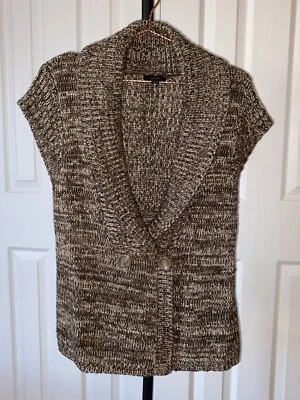 Suéter GNW Mezcla Lana Manga Corta Un Botón L Foto 1 de 4