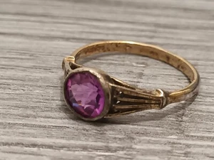 Vintage silver ring of the USSR (875 standart ,original,US size8.1/2-9 - Picture 1 of 20