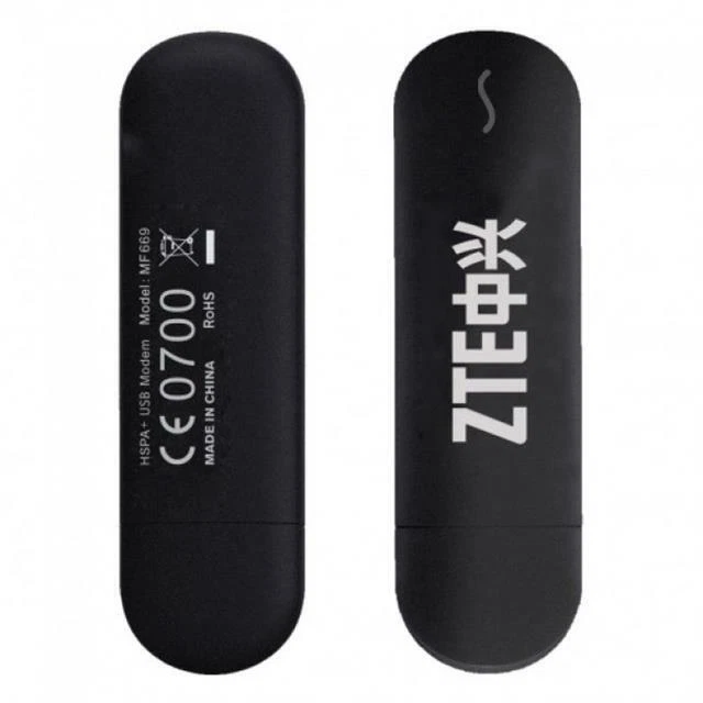 UNLOCKED ZTE MF669 3G 21.6mbps USB DONGLE + EXTERNAL ANTENNA PORT (UK) - Image 1 of 1