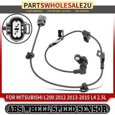 New Rear Passenger ABS Wheel Speed Sensor for Mitsubishi L200 2012-2015 L4 2.5L - Image 1 of 4