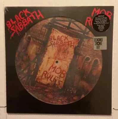 Black Sabbath Mob Rules (RSD 2021/Picture Disc) - Image 1 of 3