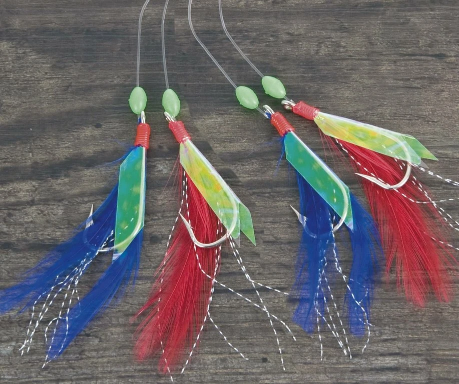 AQUANTIC Rig Makrele V - Makrelenvorfach Hering Vorfach Meeresvorfach Makrele - Bild 1 von 1