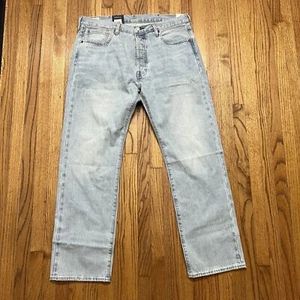 Levi's® Premium 501® Original Fit Selvedge Light Wash Herren Größe 38x32 - Bild 1 von 12