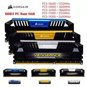 DDR3 Vengeance Pro 8GB /(2x8GB)16GB 1333 1600 1866 2133 2400 Desktop Memory RAM - Picture 1 of 12