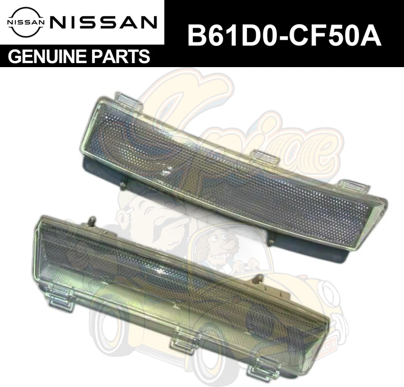 Nissan Genuine 350Z Z33 06-08 Front Side Clear Marker LH & RH Set B61D0-CF50A - Image 1 of 1