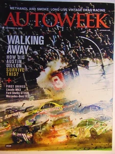 AUTOWEEK Magazine Oct 12 2015 Vintage Drag Racing - Picture 1 of 1