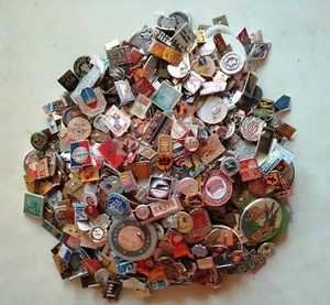 LOT OF USSR SOVIET ERA PIN BADGES.Various topics. From 25 to 250 pieces. - Picture 1 of 9