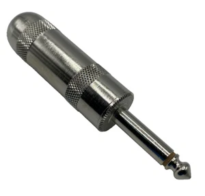 SWITCHCRAFT 184, 1/4" Mono 2 Conductor Cable Mount, Solder Lugs, Plug QTY:1 - Picture 1 of 5