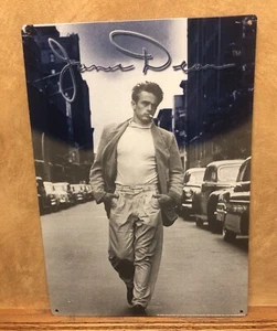 James Dean American Legend 16.5 X 12 Nostalgic Tin Metal Sign - Picture 1 of 7
