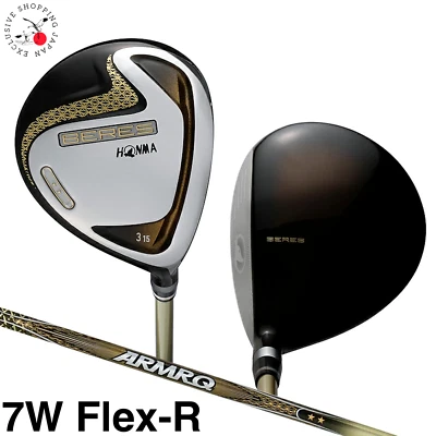 HONMA Beres 07 2019 Fairway Wood 7W 21° 2S 2 Star ARMRQ 47 Graphite Shaft Flex R - Image 1 of 4