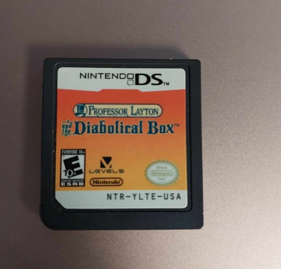Professor Layton And The Diabolical Box Nintendo DS US English FREE SHIPPING - Image 1 of 1