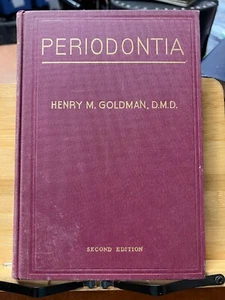1949 Periodontia Second Edition Hardcover Book - Henry M Goldman - Bild 1 von 12
