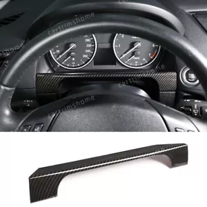 Carbon fiber ABS Dashboard Decorative Cover Trim For BMW X1 E84 2013 2014 2015 - Picture 1 of 9