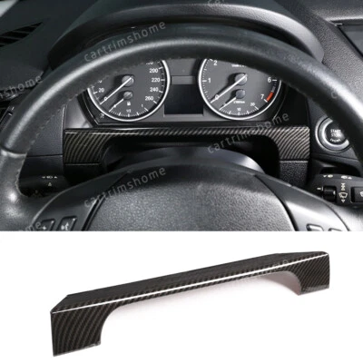 Cubierta decorativa para tablero de instrumentos ABS de fibra de carbono para BMW X1 E84 2013 2014 2015 Foto 1 de 4