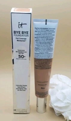 It Cosmetics Bye Bye Foundation Rich SPF 50 / 2.53 fl New READ DESCRIPTION  - Image 1 of 3