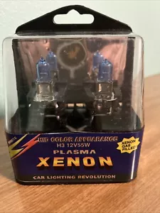 2 Pack Xenon H3 HID Color Appearance 12V 55W Plasma - Picture 1 of 3