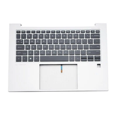 LAPTOPPARTS New Silver Palmrest For HP Elitebook 840 G9 845 Keyboard w/Backlit US N09058-001